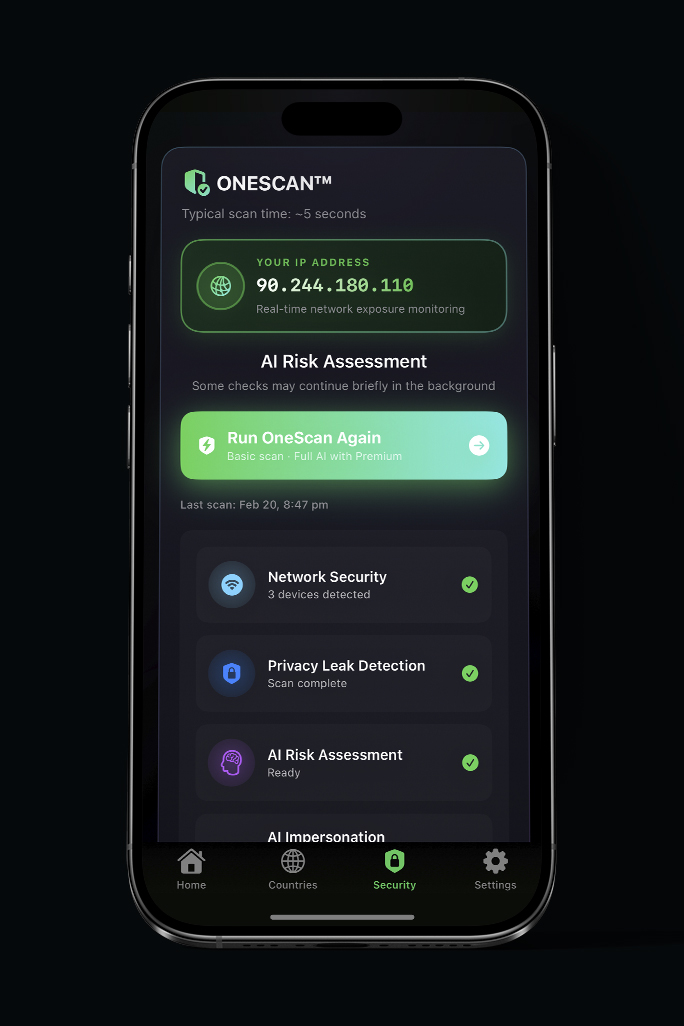 OneScan Interface